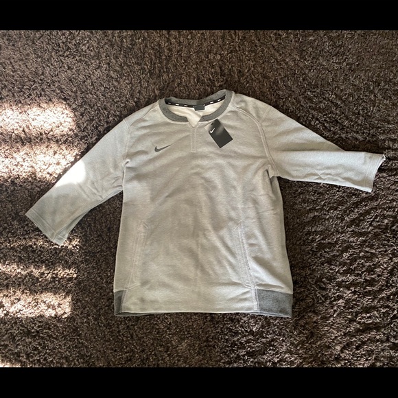 Nike Other - Nike Dri-Fit  Flux Crew 3/4 Sleeve Sweatshirt